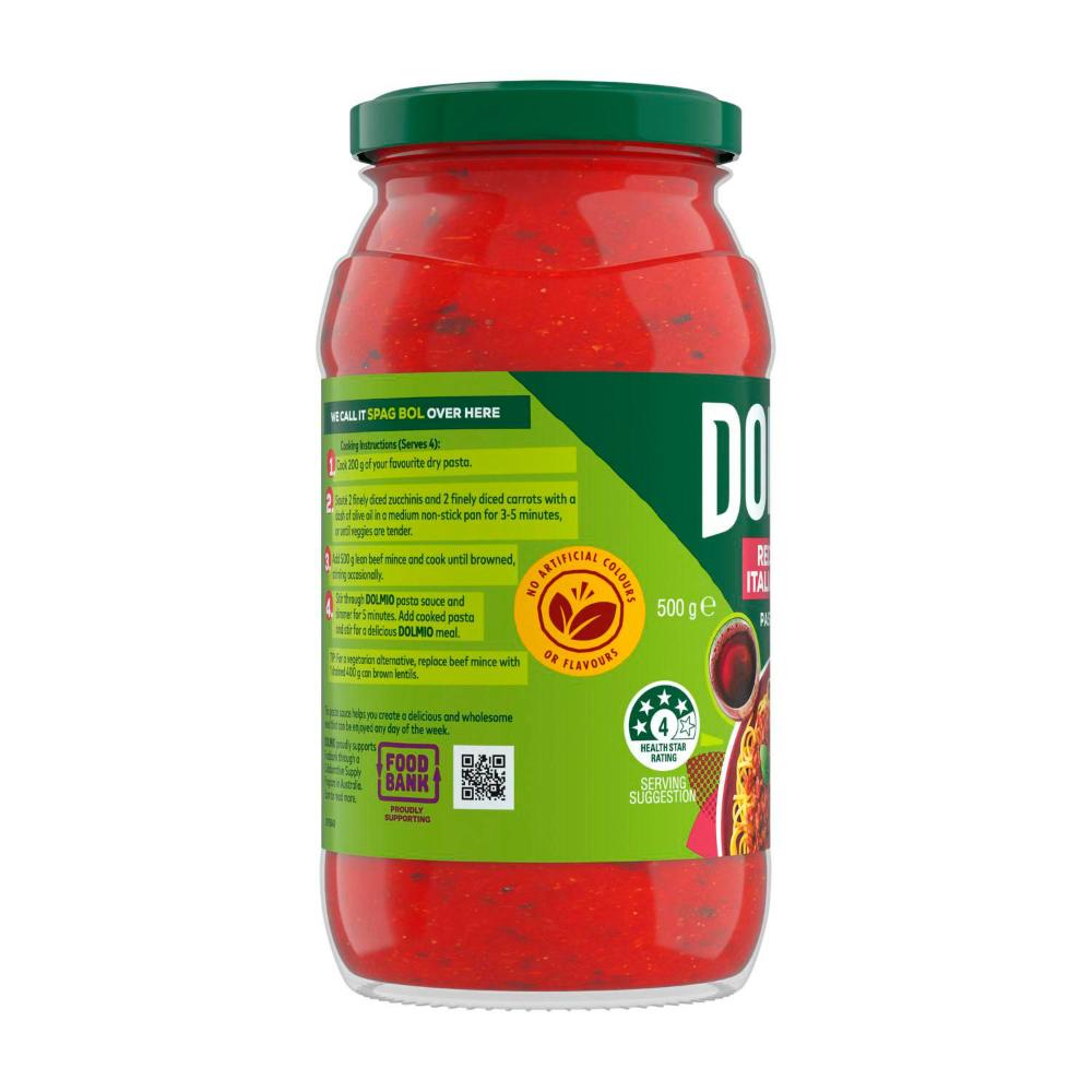 Dolmio Extra Pasta Sauce Red Wine & Italian Herb - 500g