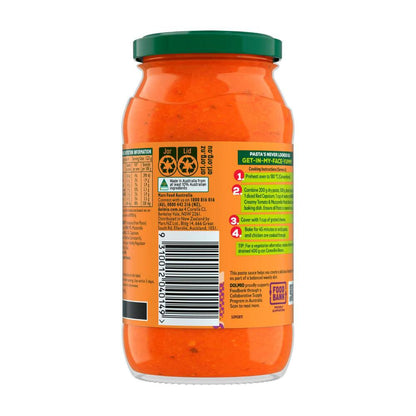 Dolmio Creamy Tomato & Mozzarella Sauce For Pasta Bake - 495g