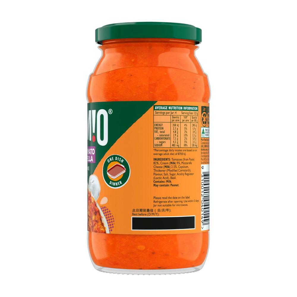 Dolmio Creamy Tomato & Mozzarella Sauce For Pasta Bake - 495g