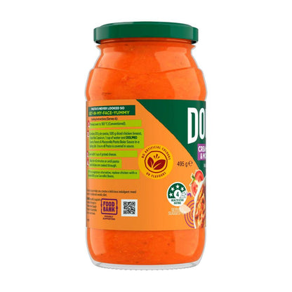 Dolmio Creamy Tomato & Mozzarella Sauce For Pasta Bake - 495g