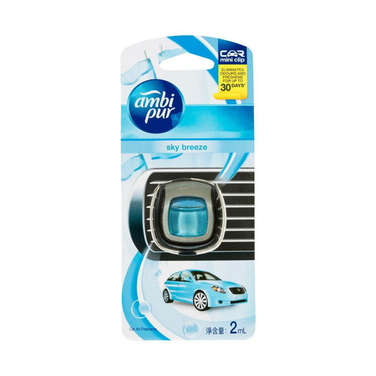 Ambi Pur Sky Breeze Car Air Freshener Mini Clip - 2mL