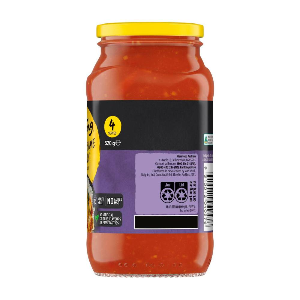 Kan Tong Honey Sesame & Garlic Stir Fry Sauce - 520g