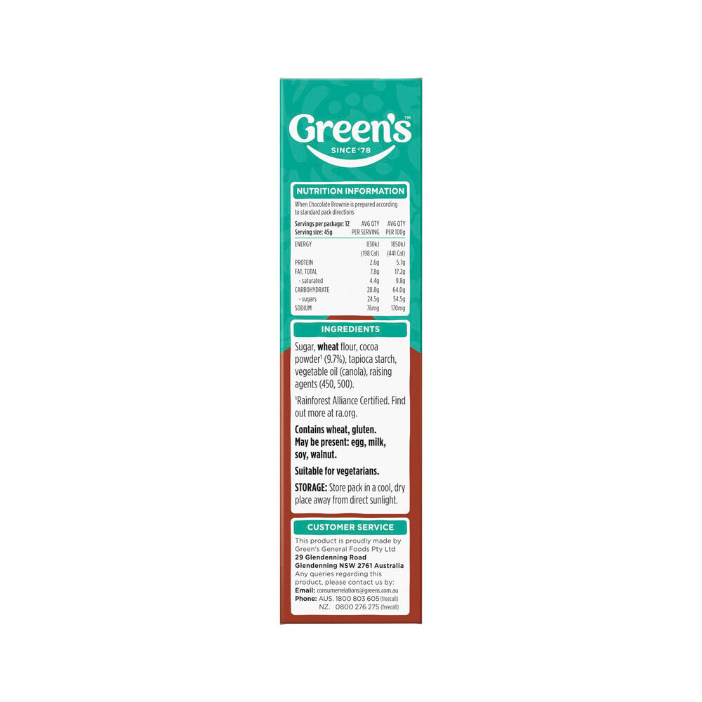 Green's Chocolate Brownie Mix - 380g