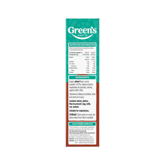 Green's Chocolate Brownie Mix - 380g