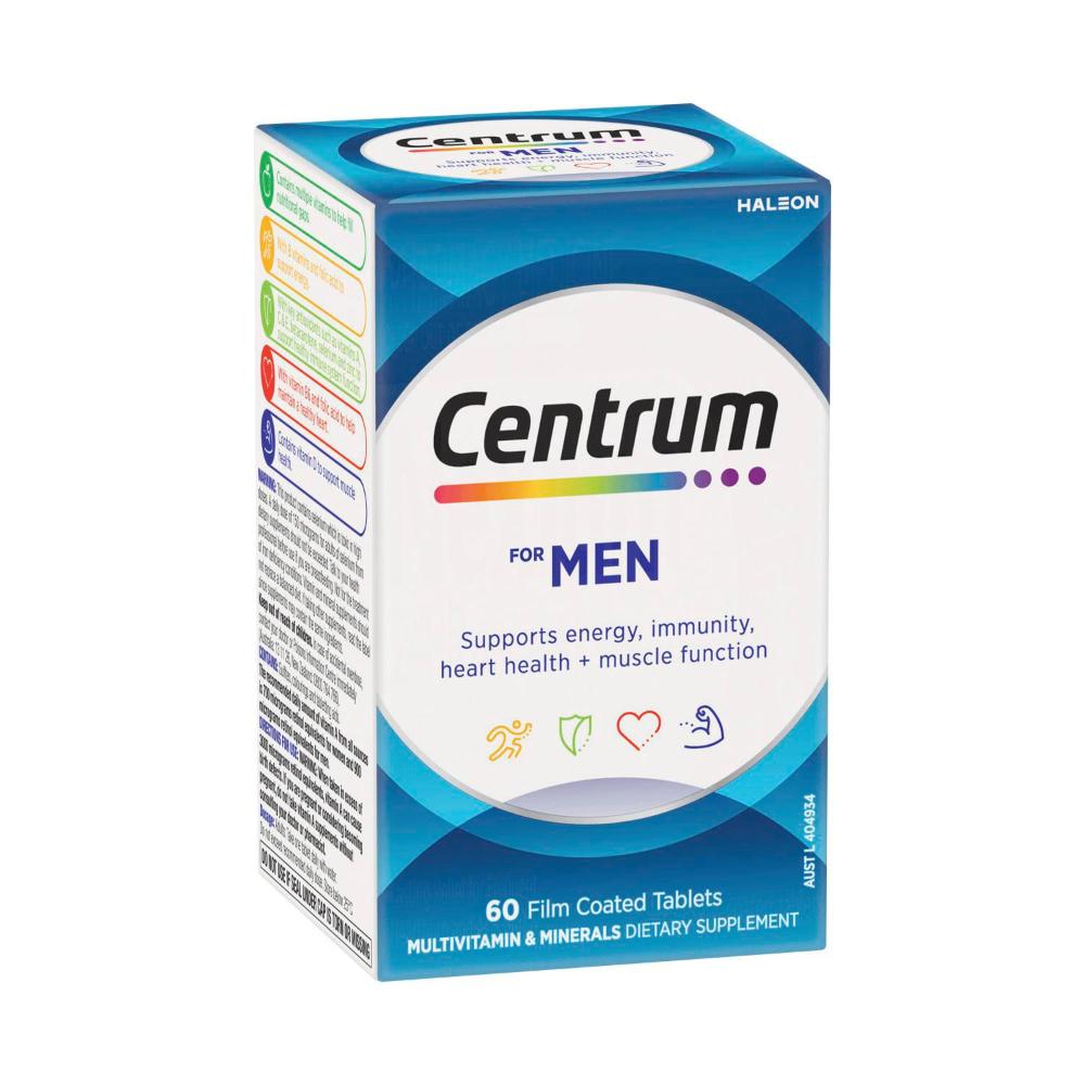 Centrum For Men Multivitamin - 60 Pack