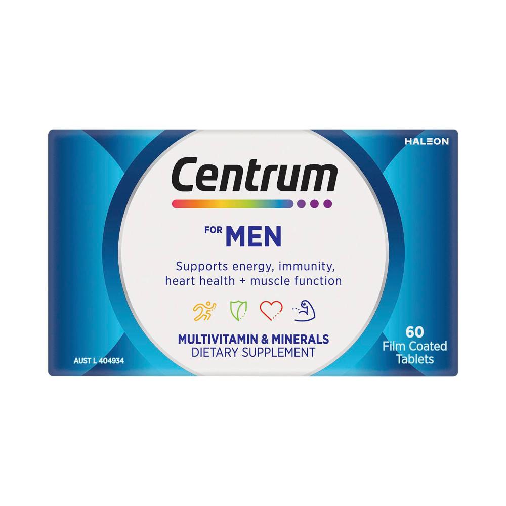 Centrum For Men Multivitamin - 60 Pack
