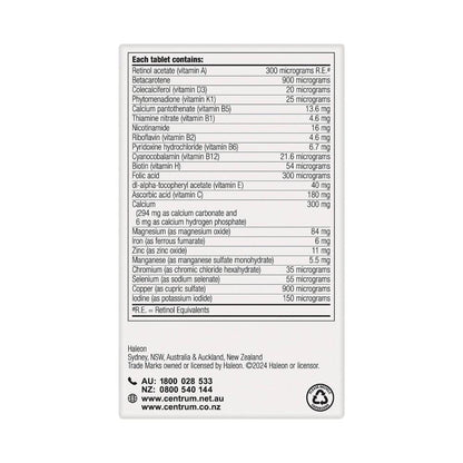 Centrum For Men Multivitamin - 60 Pack