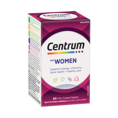 Centrum For Women Multivitamin - 60 Pack