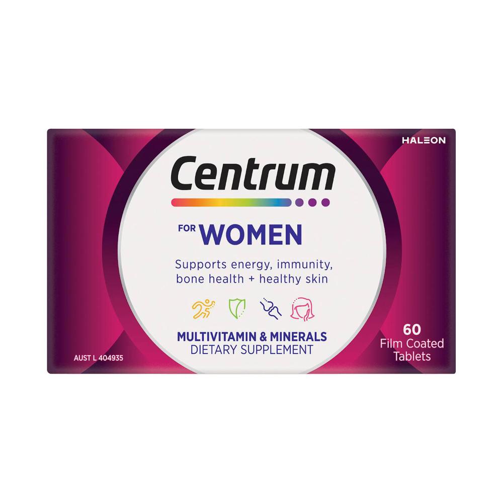 Centrum For Women Multivitamin - 60 Pack