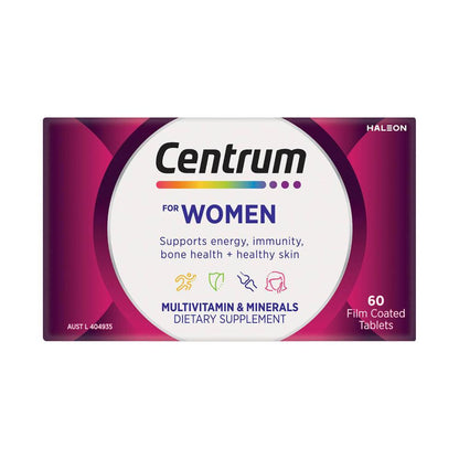 Centrum For Women Multivitamin - 60 Pack