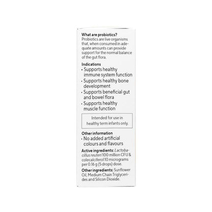 Biogaia Protectis Baby Probiotic Drops Vit D - 5mL