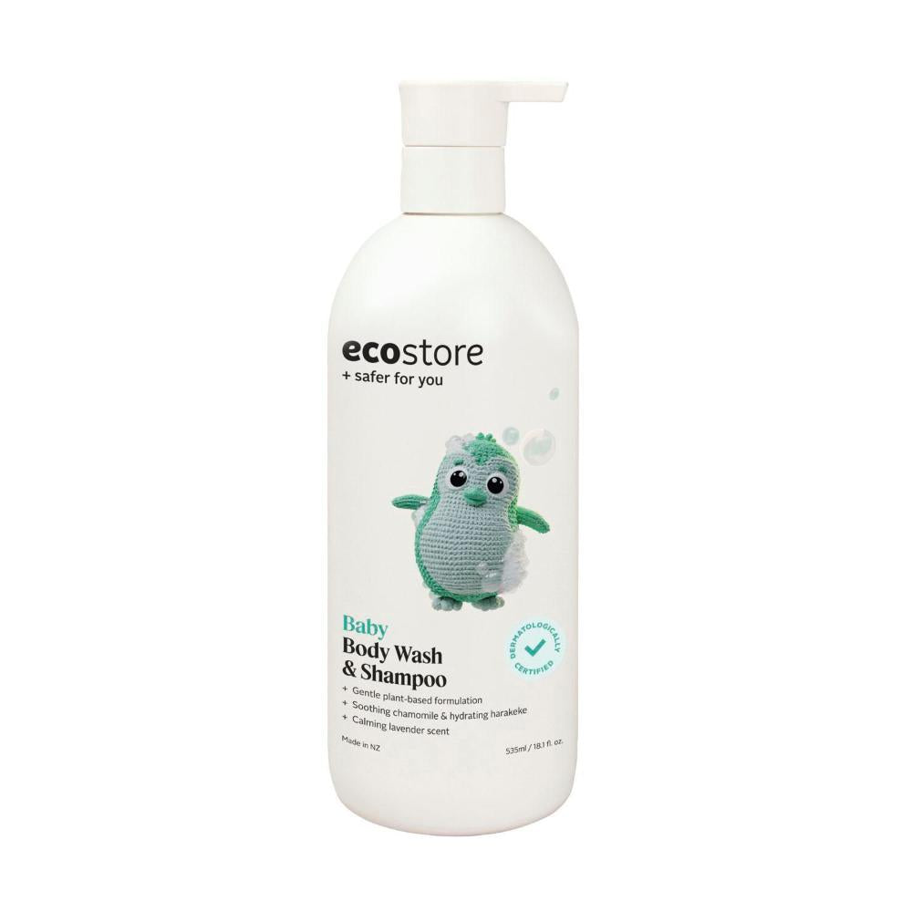 Ecostore Baby Body Wash & Shampoo - 535 mL