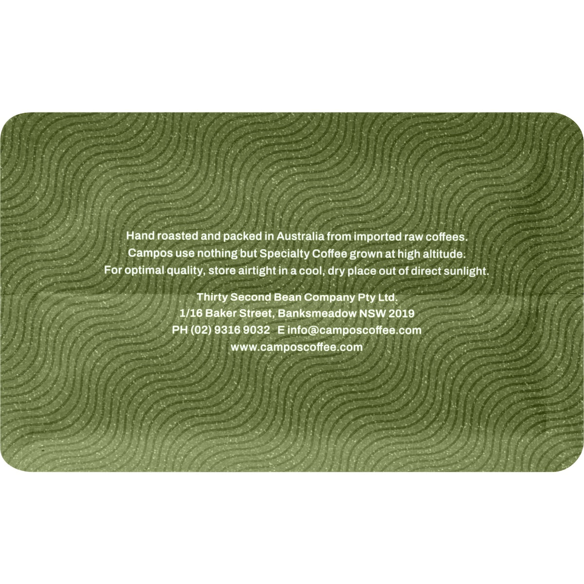 Campos Superior Ground Coffee 250g