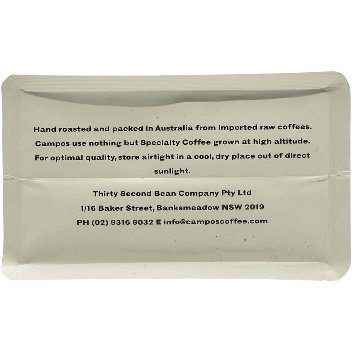 Campos Roma Coffee Beans 500g