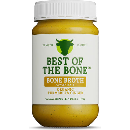 Best Of The Bone Broth Concentrate Organic Turmeric & Ginger 390g