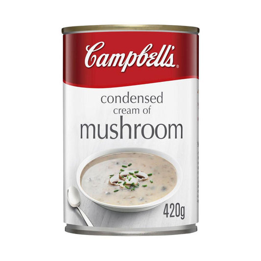 Campbell's Condensed Soup Can Cream Of Mushroom - 420g