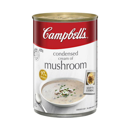 Campbell's Condensed Soup Can Cream Of Mushroom - 420g