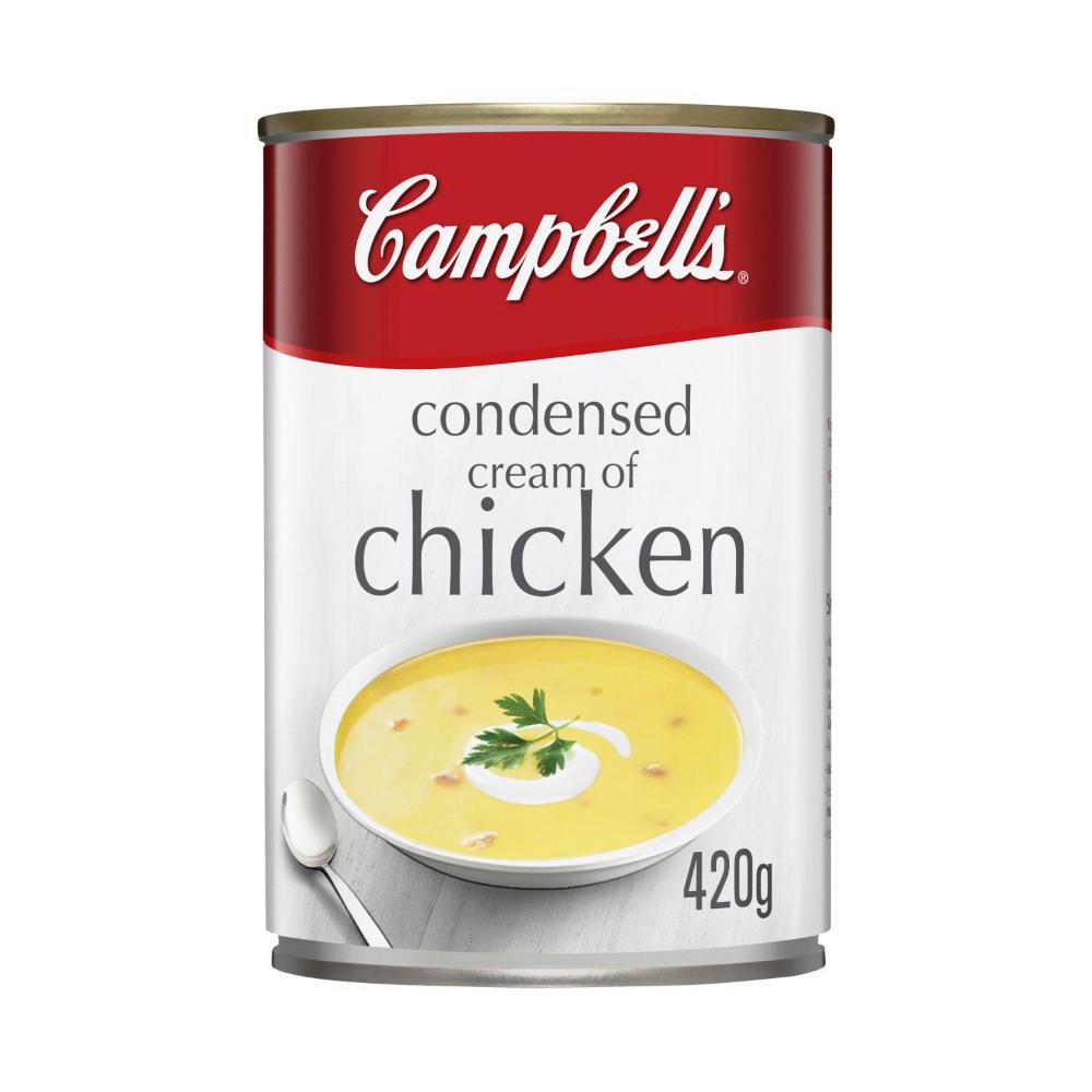 Campbell's Condensed Soup Can Cream Of Chicken - 420g
