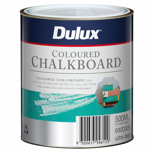 Dulux Design Coloured Chalkboard 500ml Water Based Fun Paint