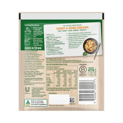 Continental Chicken Noodle Soup Serves 4 - 45g