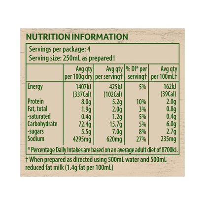 Continental Cream Of Chicken Soup Serves 4 - 45g