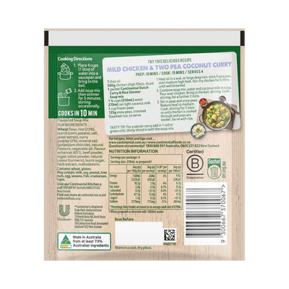 Continental Dutch Curry & Rice Soup Serves 4 - 70g