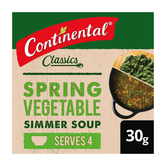 Continental Spring Vegetable Soup Serves 4 - 30g