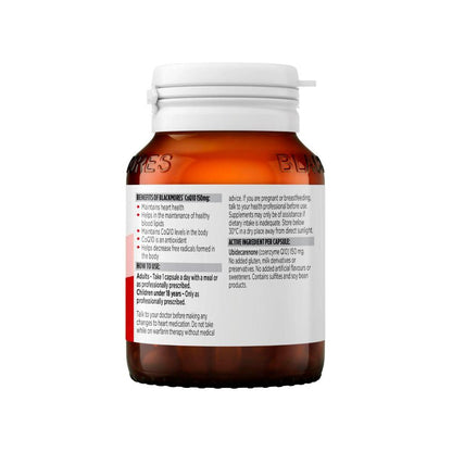 Blackmores Coq10 150mg Heart Health Capsules - 30 pack