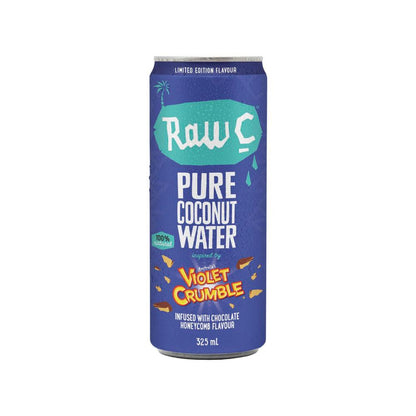 Raw C Coconut Water Infused With Violet Crumble - 325mL