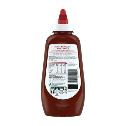 Masterfoods Spicy Barbecue Wing Sauce - 500mL