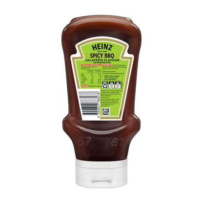 Heinz Spicy BBQ Sauce Jalapeno Flavour Medium Sauce - 500mL