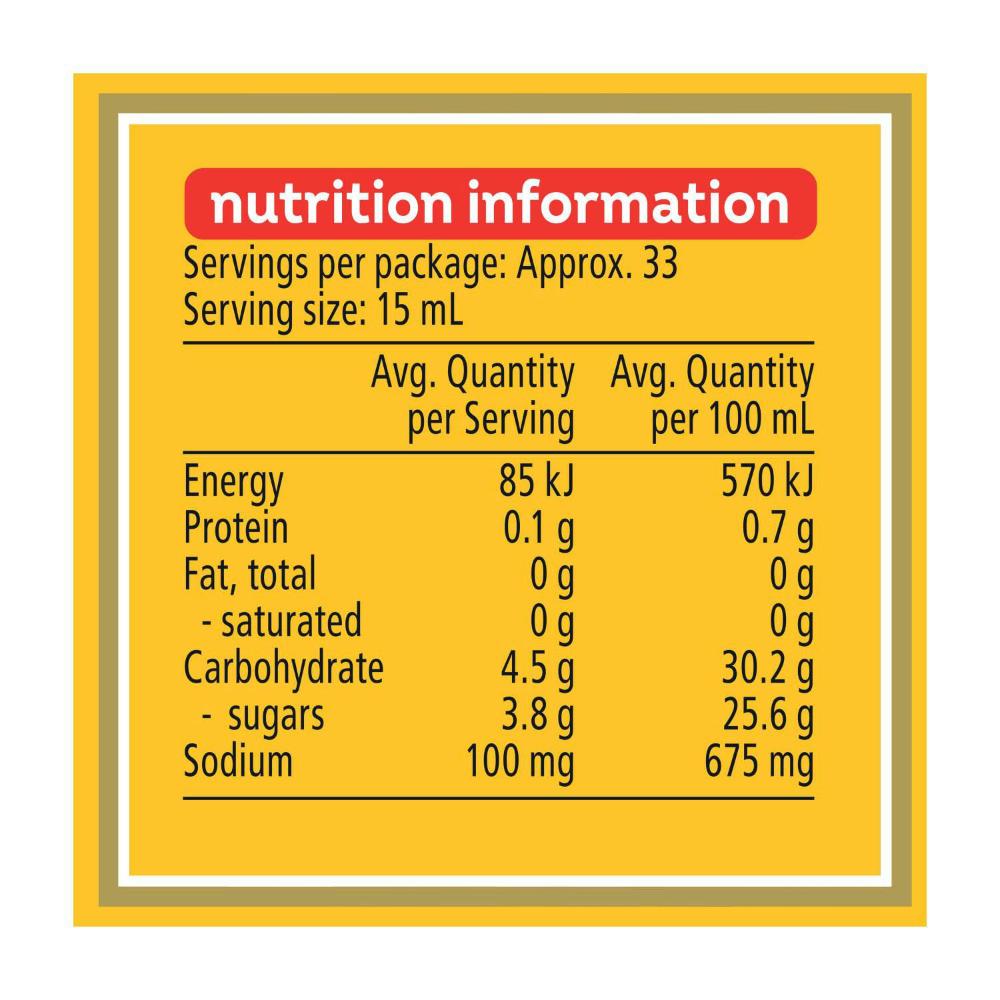 Heinz Spicy BBQ Buffalo Flavour Hot Sauce - 500mL