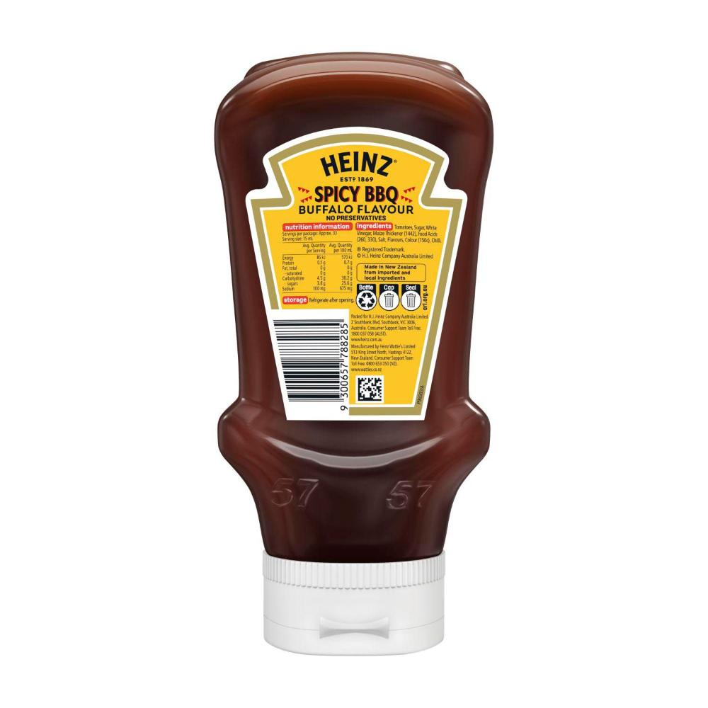 Heinz Spicy BBQ Buffalo Flavour Hot Sauce - 500mL