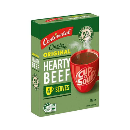 Continental Cup A Soup Hearty Beef Soup Serves 4 - 55g