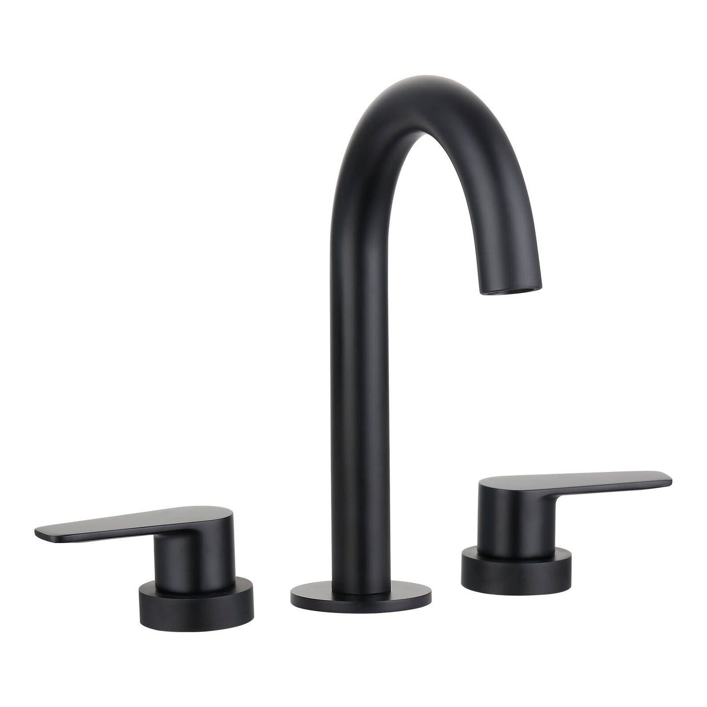 Evekare Designer Extended Lever Basin Set - Matte Black