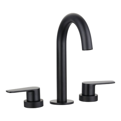 Evekare Designer Extended Lever Basin Set - Matte Black