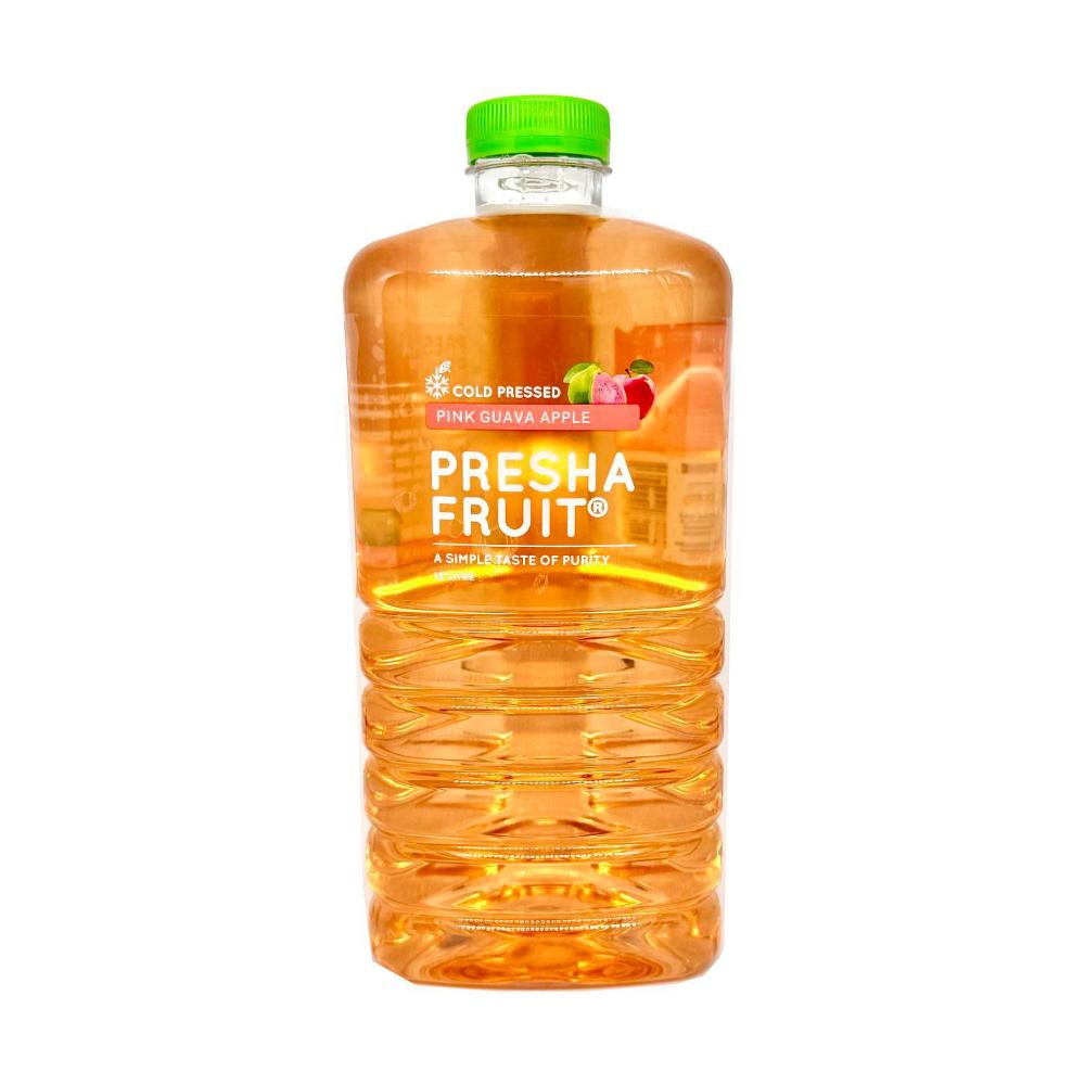 Preshafruit Cold Pressed Pink Guava Apple Juice - 1.5L