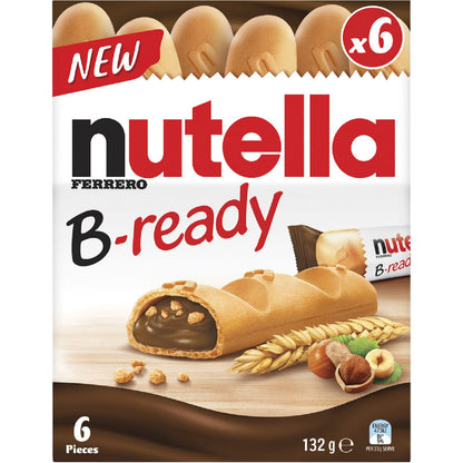 Nutella B Ready Biscuit 6 Pack