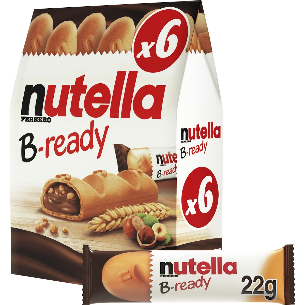 Nutella B Ready Biscuit 6 Pack
