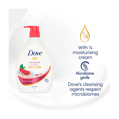 Dove Fruity Nourish Body Wash - 1L
