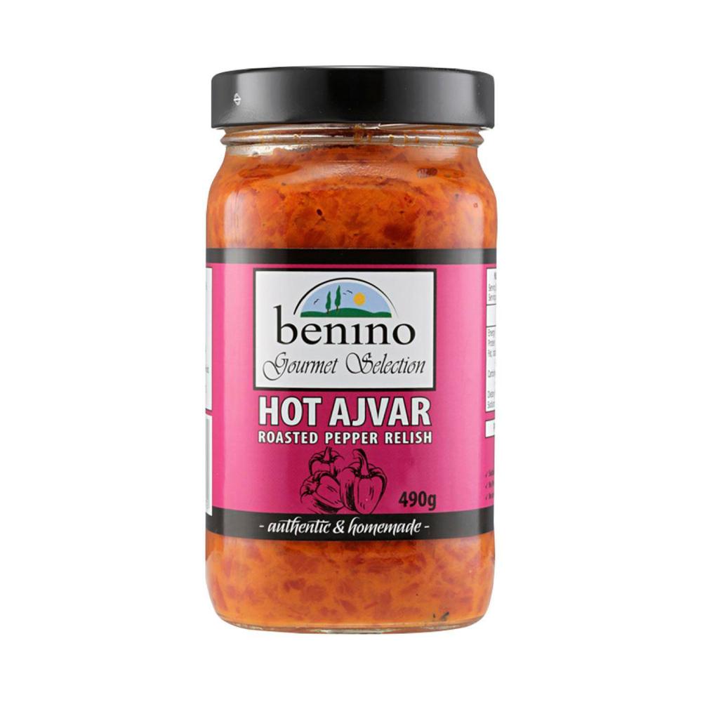 Benino Gourmet Ajvar Hot - 490g