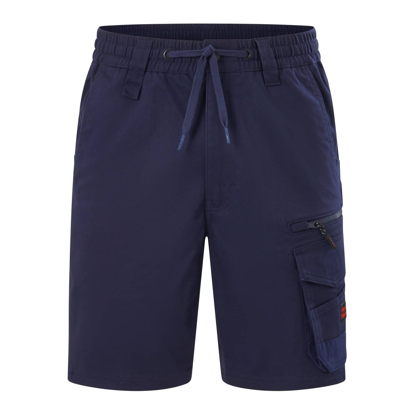 Hard Yakka Navy Tough Utility Mid Length Shorts - Size 82R