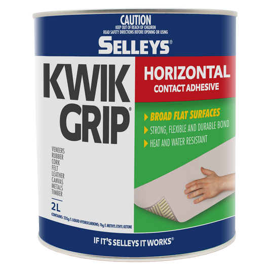 Selleys Kwik Grip Horizontal Contact Adhesive - 2L