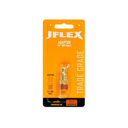 Jflex Bsp Male Adaptor - 1/4" - Ryco Equivalent - 15 x 45mm
