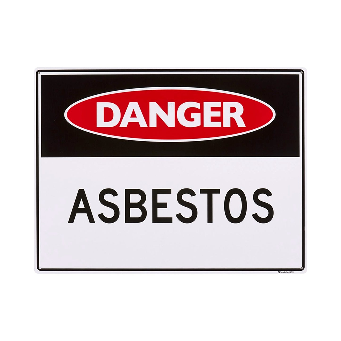 Sandleford Asbestos Sign - 450 x 600mm