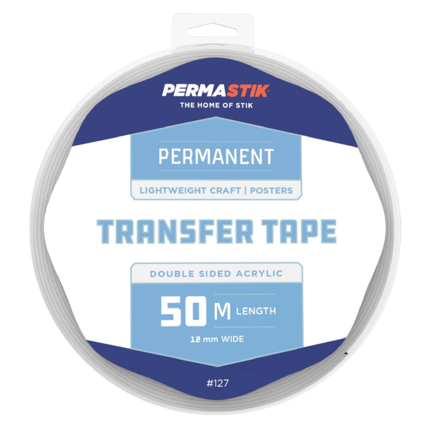 Permastik Double Sided Craft Tape - 50m x 12mm