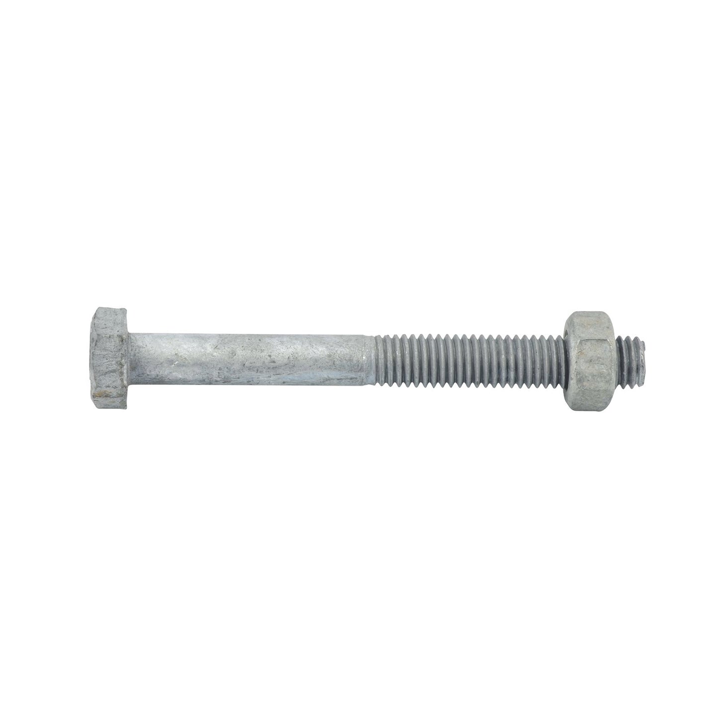 Zenith Hot Dip Galvanised Hex Head Bolts & Nuts - M8 x 75mm - 25 Pack