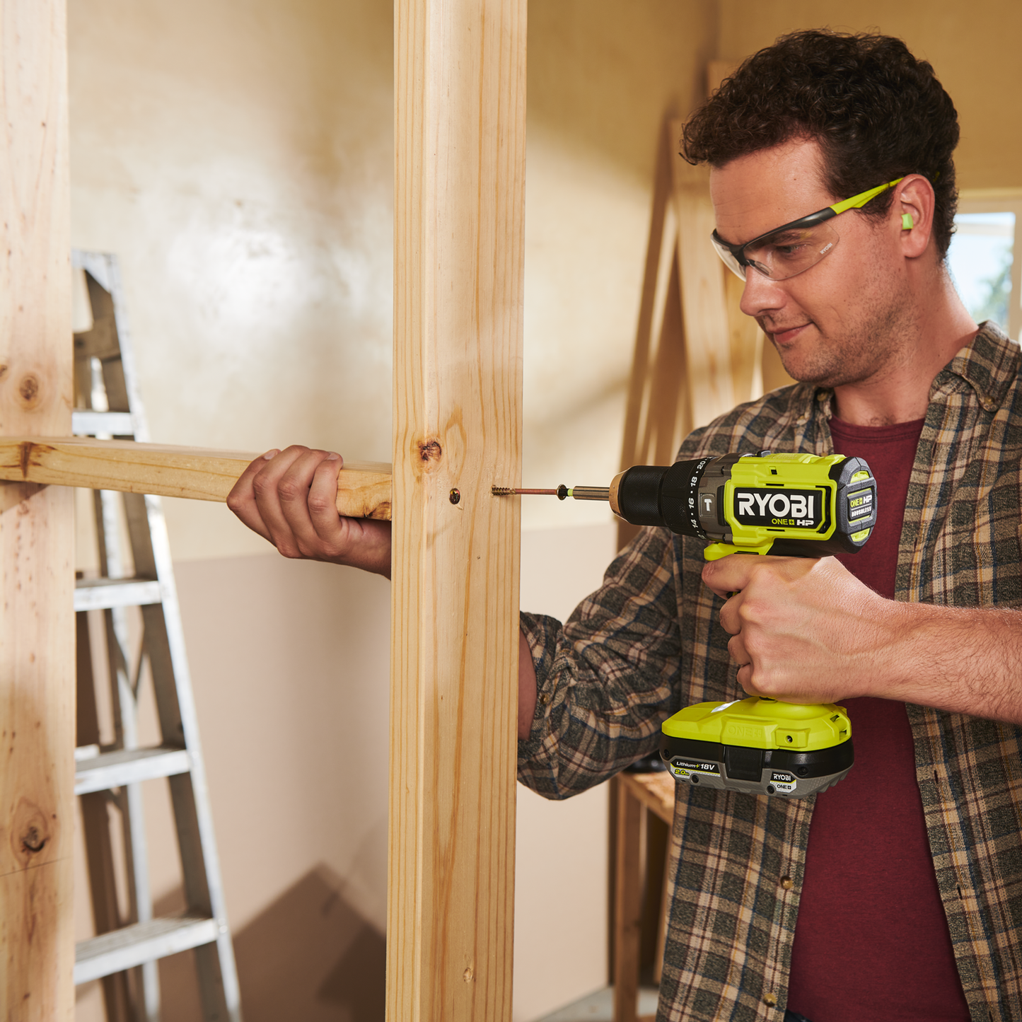 Ryobi HP Brushless High Torque Hammer Drill - 18V ONE+ - 110Nm - Tool Only