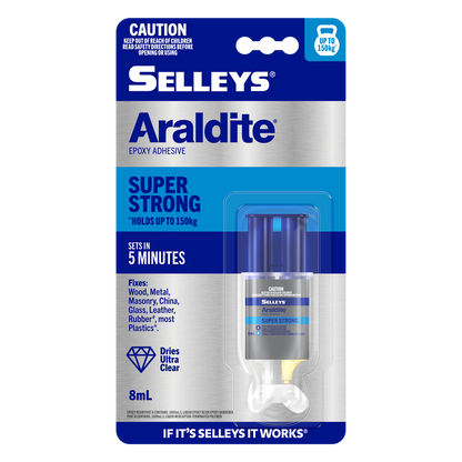 Selleys Araldite Super Strong Epoxy Adhesive - 8ml