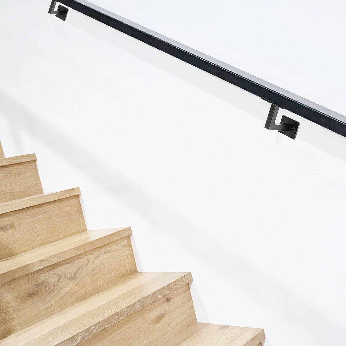 Carinya Black Flat Top Square Handrail Bracket - 38 x 60 x 70mm - 4 Pack